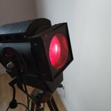 Theatre projector and wooden tripod