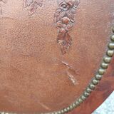 Louis XVI style mahogany chairs x 6