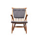 Chaise danoise en hêtre par  Illum Wikkelsø pour Niels Eilersen, années 1960