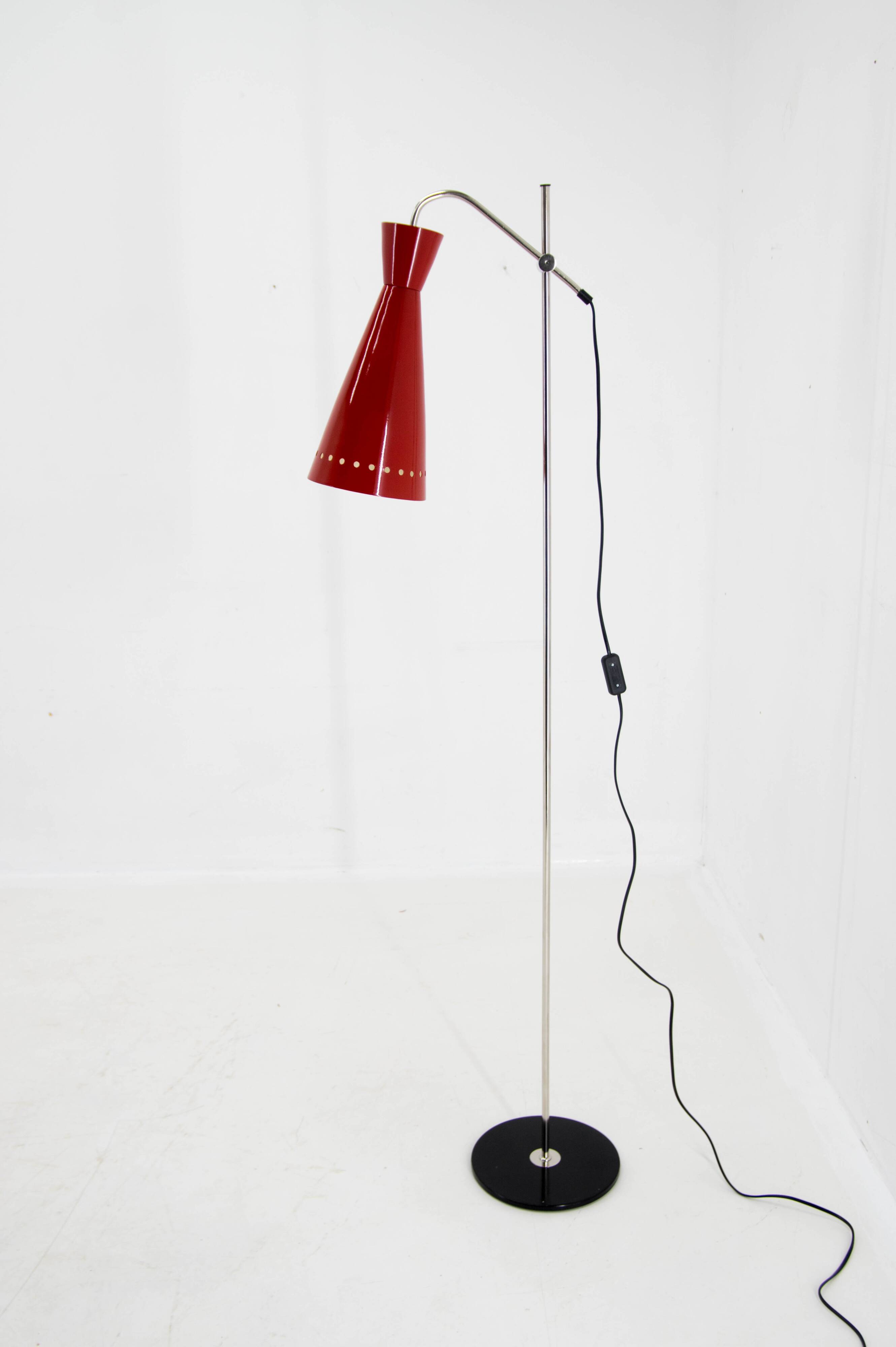 Space Age Floor Lamp, Czechoslovakia, 1960s