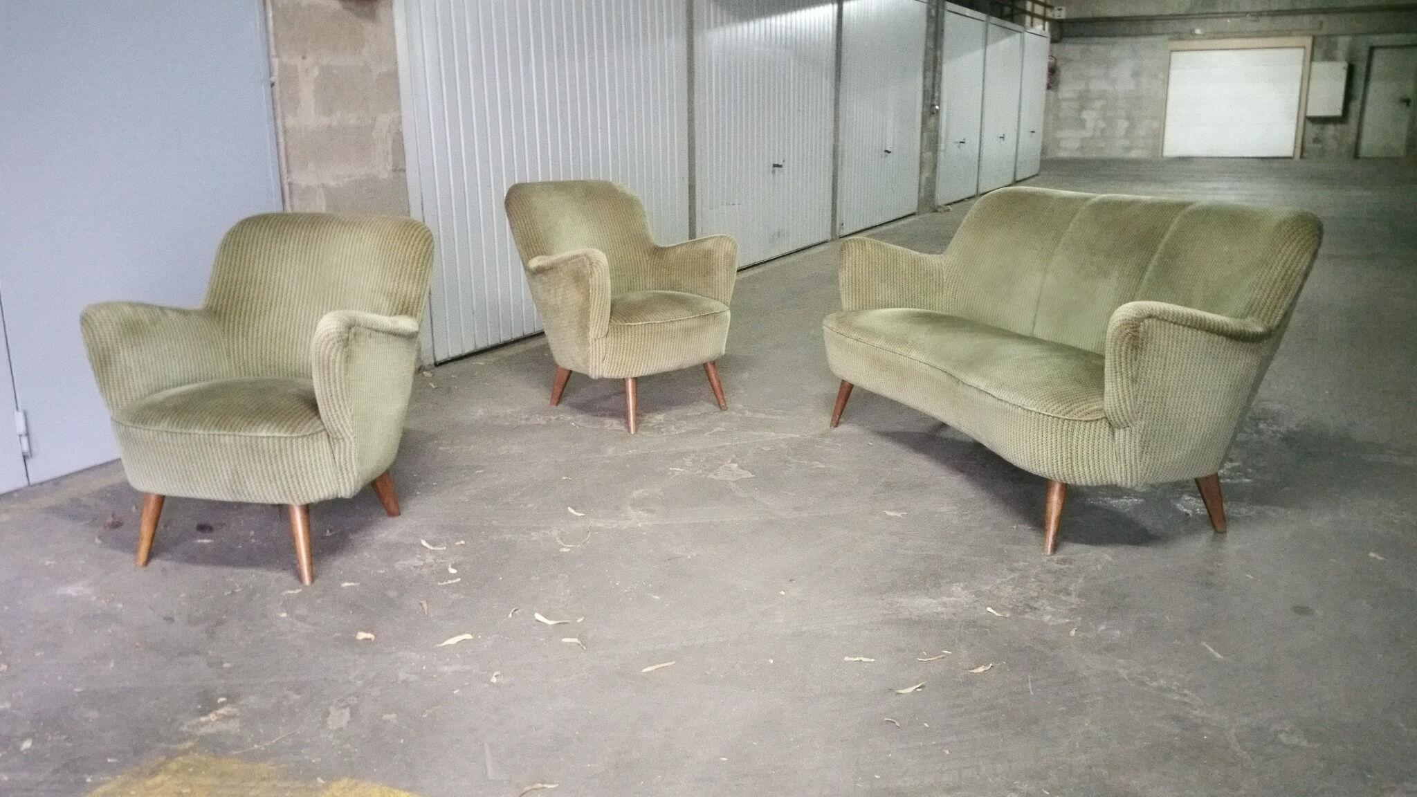 Sofa sofa organic design arc kidney 50-60 years