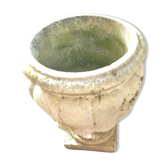Vase Médicis en pierre vintage