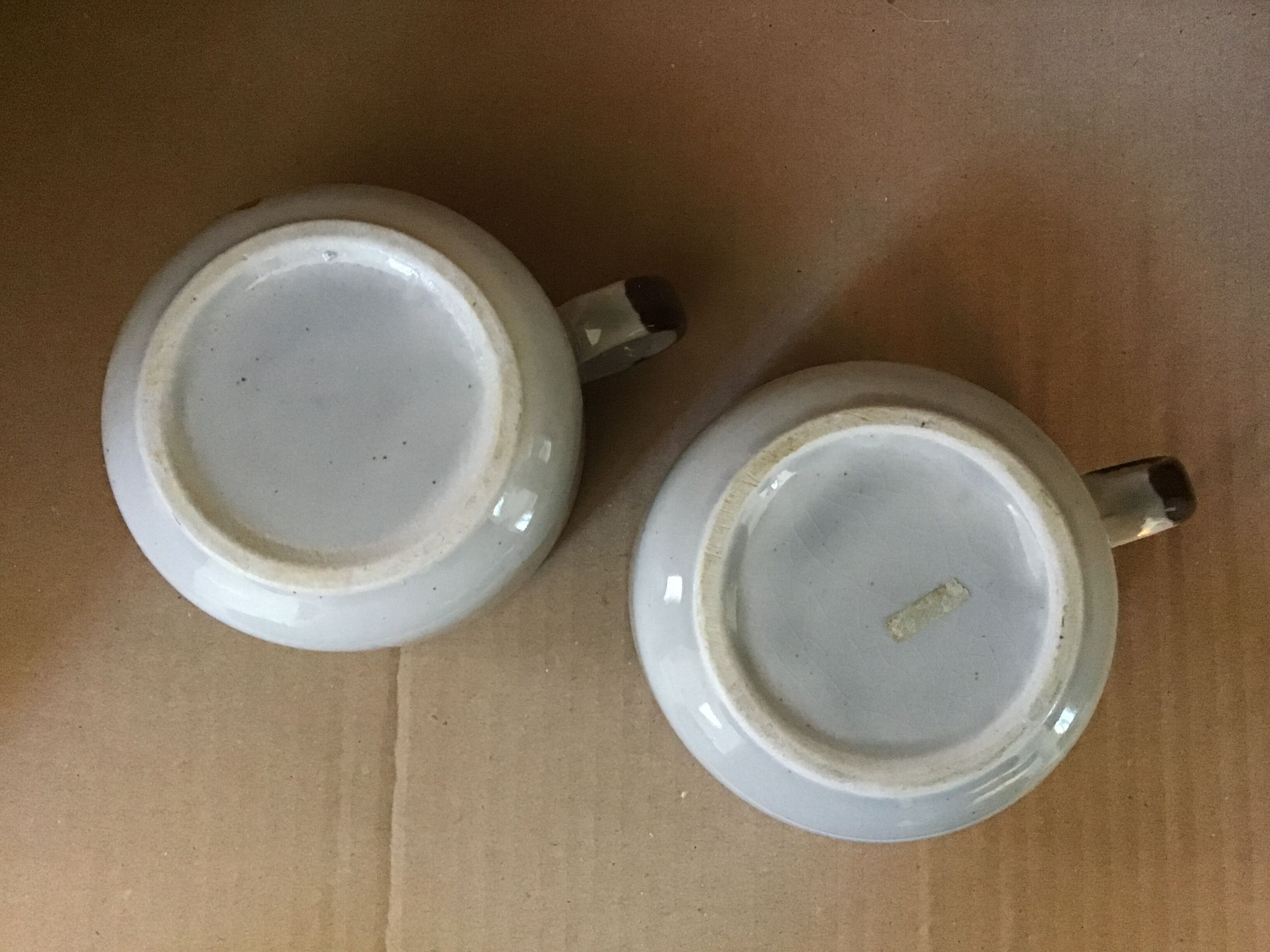 Duo de tasse toi et moi en grès
