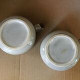Duo of cup you and me in sandstone