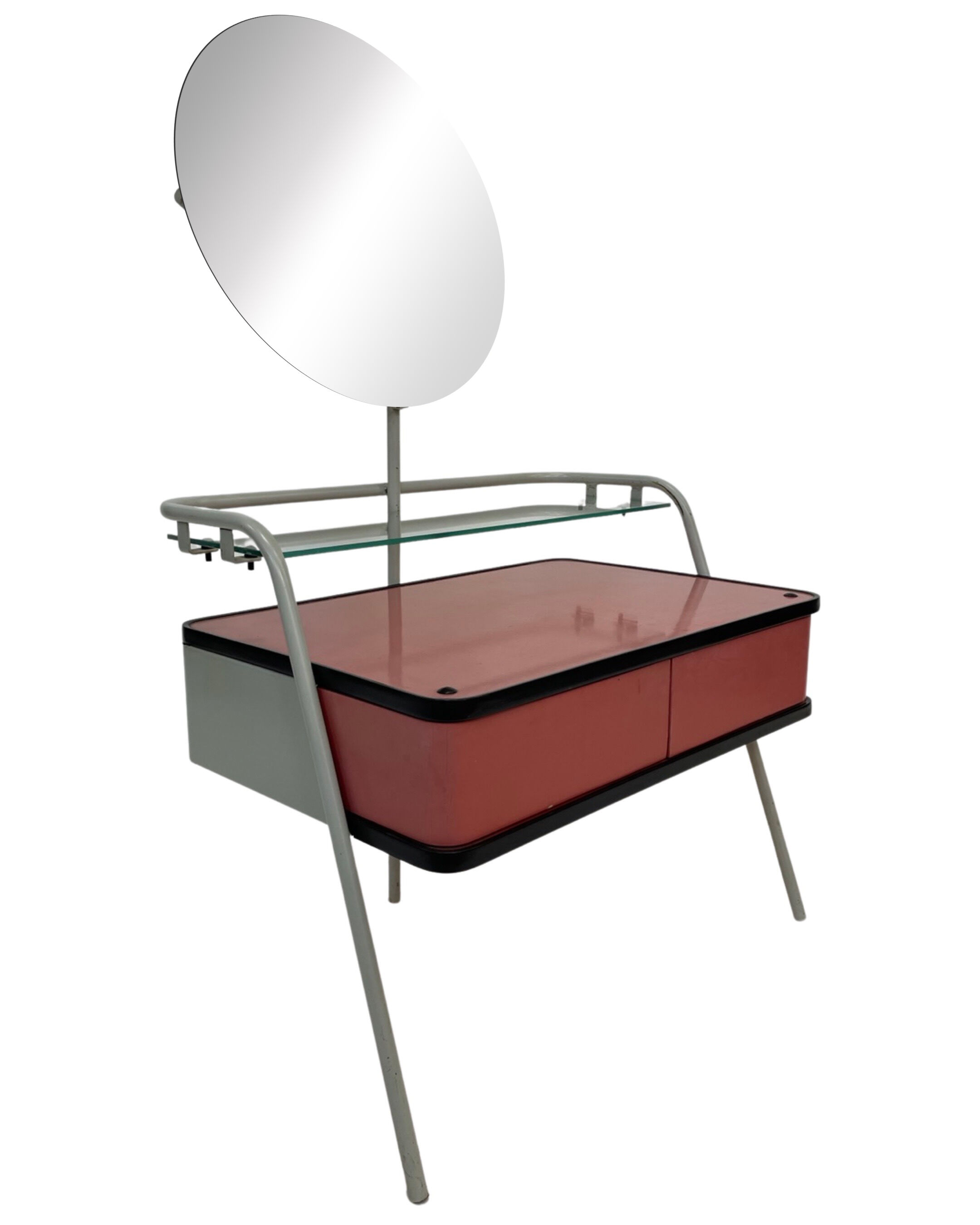 Vintage Auping dressing table side table 1950s Dutch design