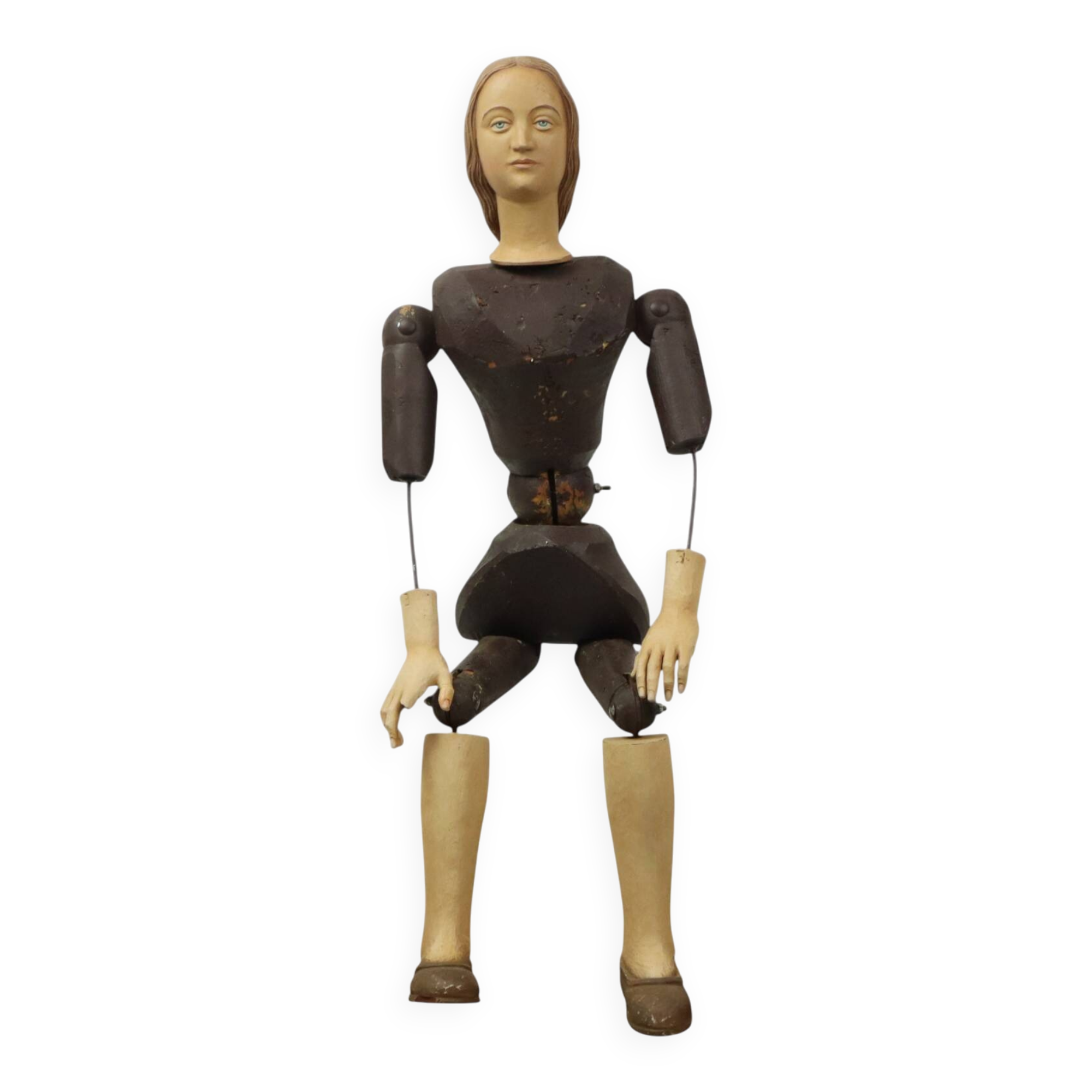 Large Vintage Santos Pop Lay Figure Mannequin 20th Century