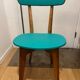Set of 4 Vintage Compass Leg Chairs 70s