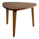 Vintage bow-wood coffee table, design Steiner 1960