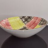 Sarreguemines promocolor France vintage hollow dish