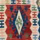 Grand kilim turc vintage 160x112 cm en laine kelim moyen 2519