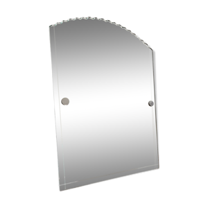 miroir biseauté et ciselé