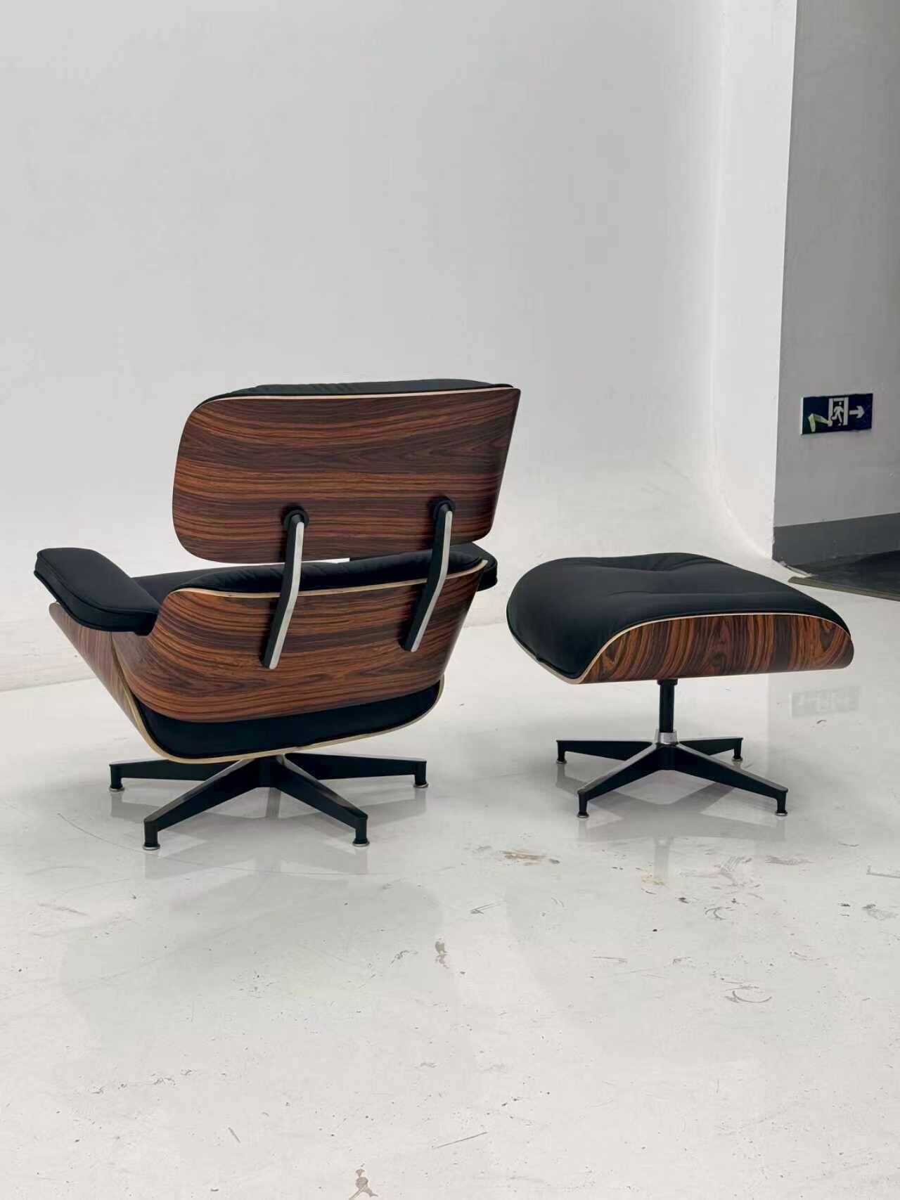 Herman Miller Eames lounge chair + Ottoman Santos Rosewood