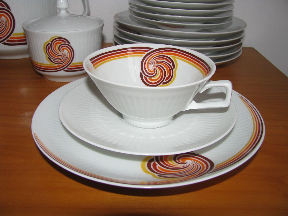 Coffee service from Bareuther Waldsassen Bavaria, 1970s