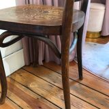 Art Nouveau bistro chair