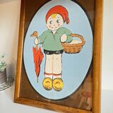 Screen printing on PAPER Medallion