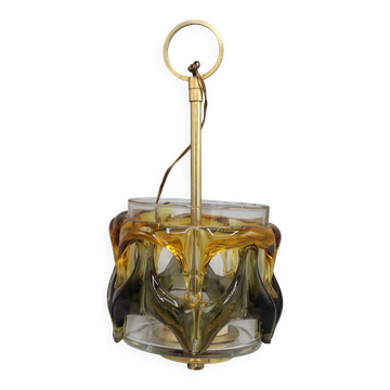 VINTAGE 70s MURANO CHANDELIER - CARLO NASON - MAZZEGA