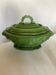 Soup bowl with godrons Aegitna Vallauris glazed earth 1950