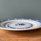 Lot de 9 assiettes plates vintage en porcelaine opaque de Badonviller