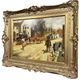 W. G Reid: Large painting in oil on panel signed at the bottom left.
