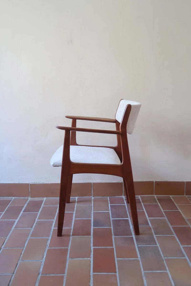 Vintage Scandinavian armchair in teak, 1960s