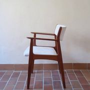 Fauteuil scandinave vintage en teck, années 60