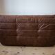 Togo 2 -seater sofa in dubai brown leather