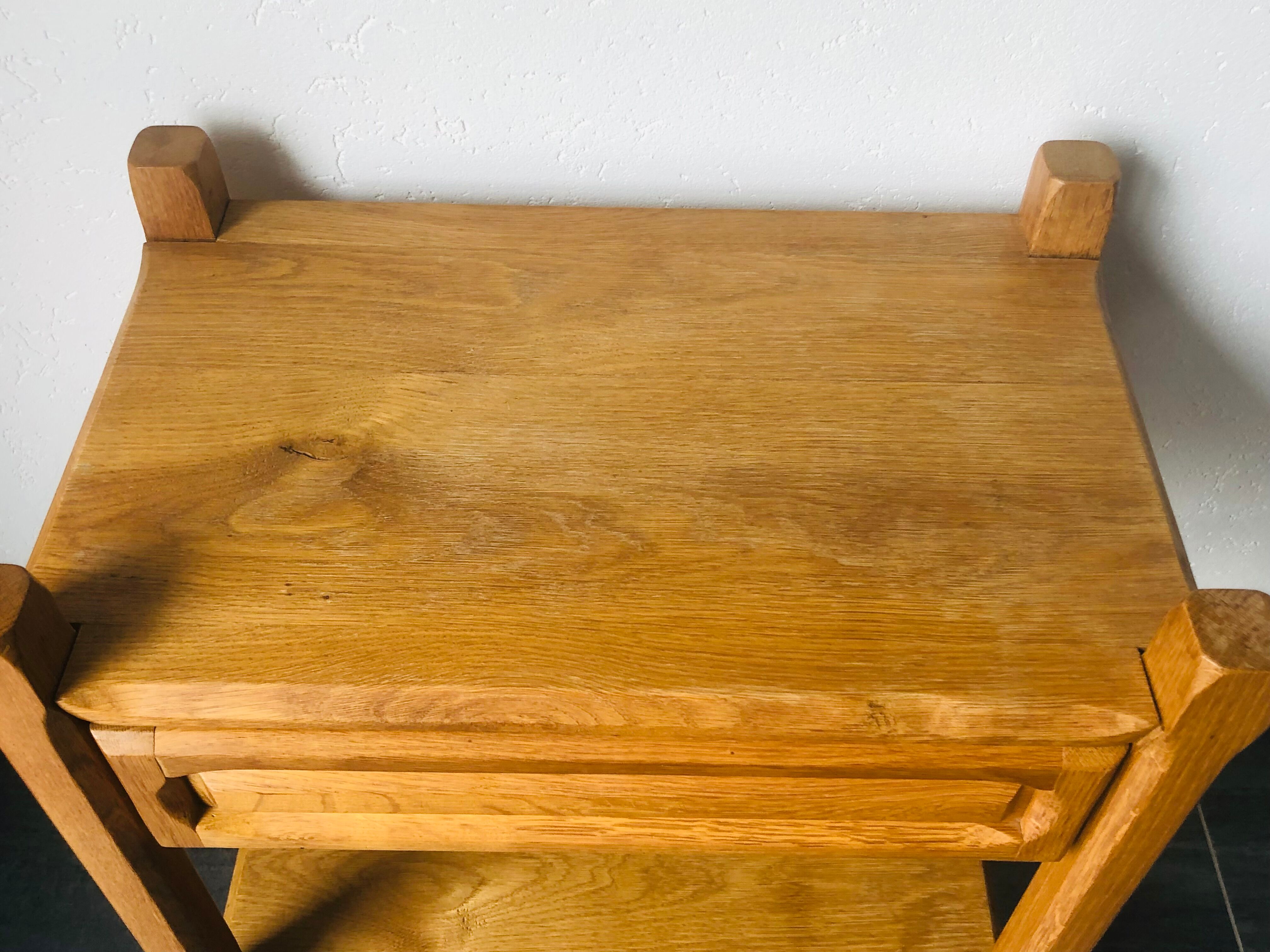 Brutalist bedside table