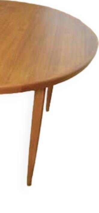 Table scandinave vintage en teck