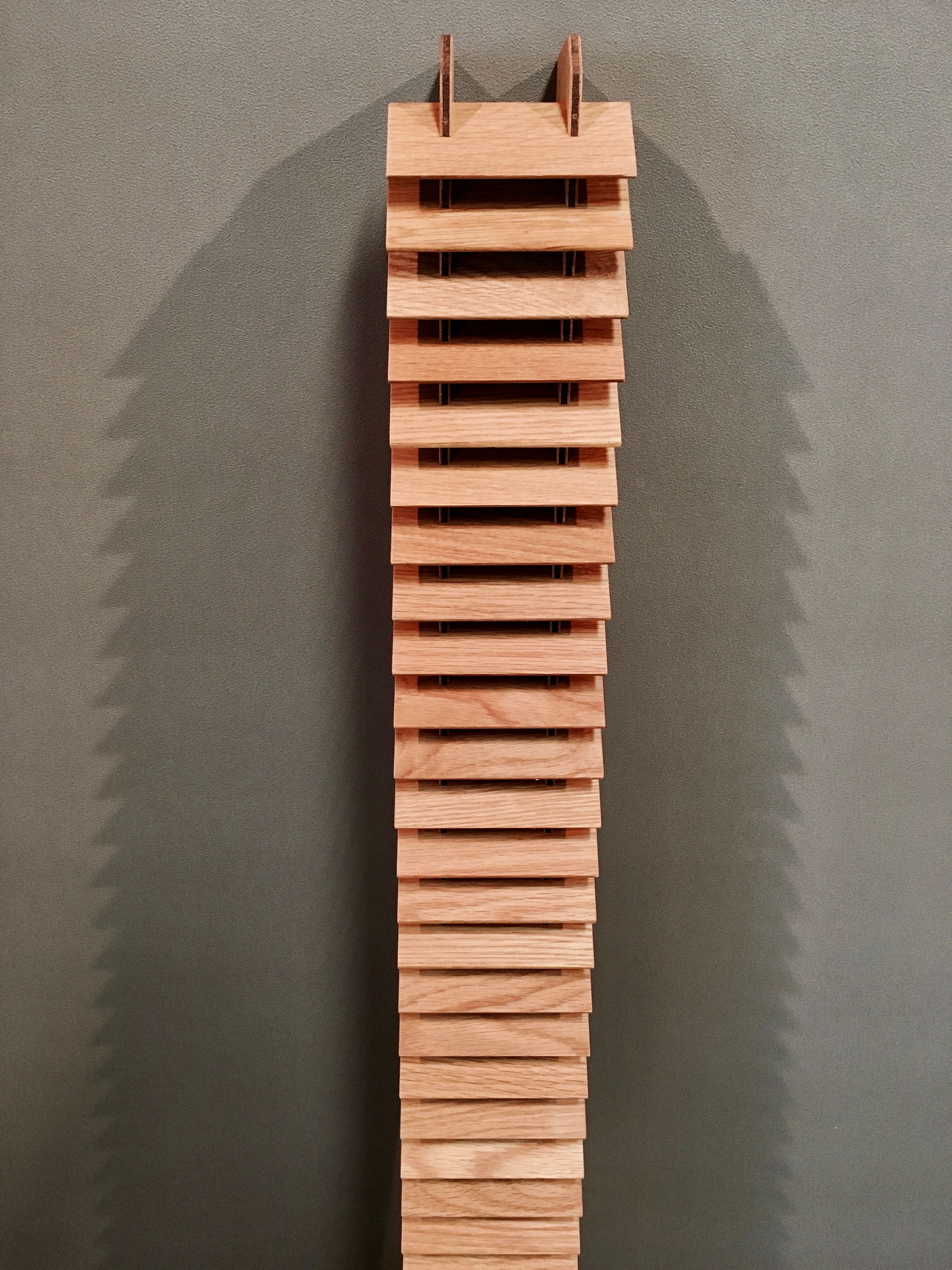 Wall lamp organic Scandinavian design