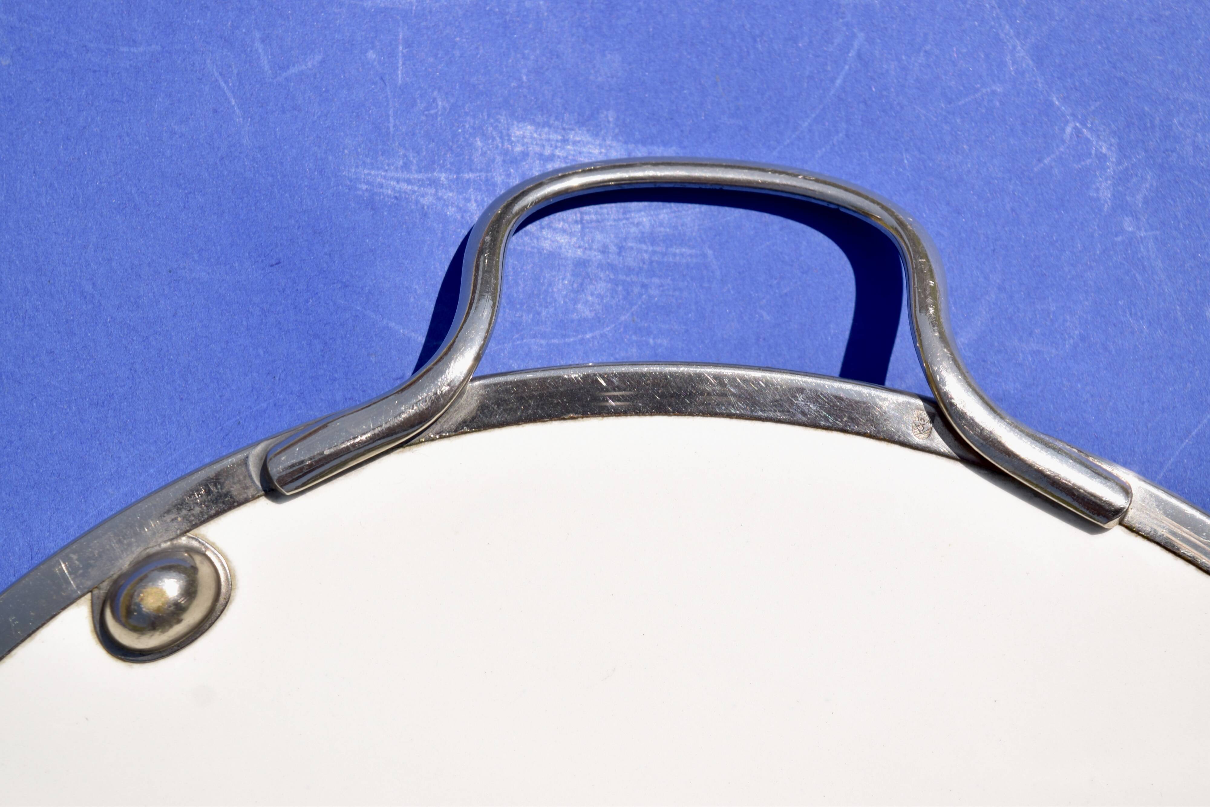 Antique Art Deco cake plate - grape cluster motif