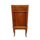 Biedermeier Pillar Cabinet in Cherry Veneer, 1820