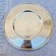 Christofle round tray in silver metal