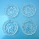 4 crystal chisell ramekins