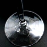 Moser & Söhne Crystal Wine Glasses circa 1920-1940