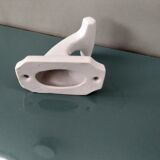 Coat rack porcelain art deco