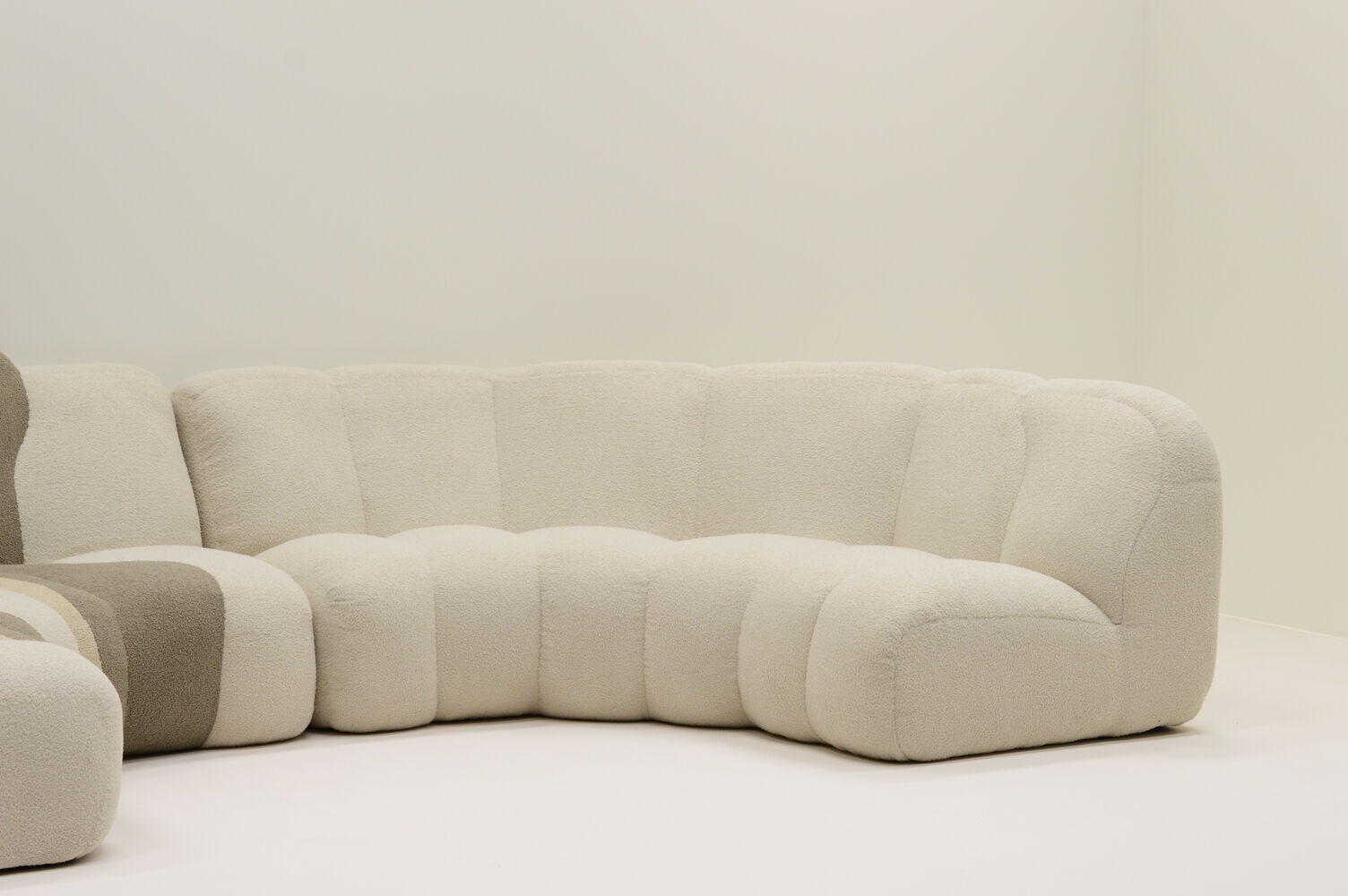 Playful sofa by Design studio Polster mit pep, Germany 80s.