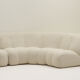 Playful sofa by Design studio Polster mit pep, Germany 80s.