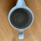 Vintage glazed earthenware pitcher