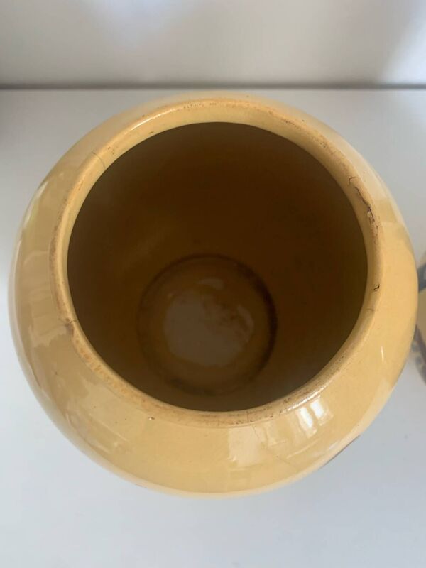 Paire de vases art deco Luneville