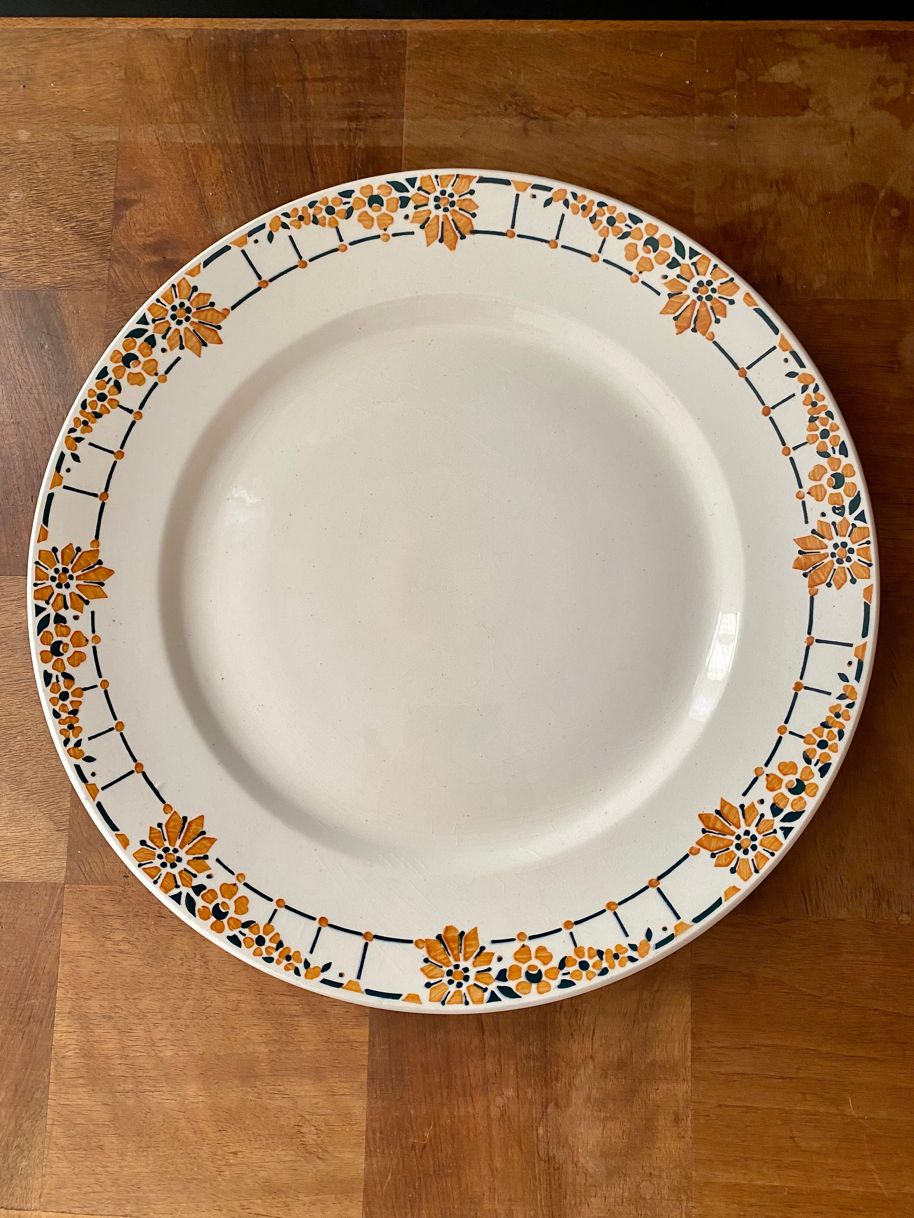 Old ceranord dish Saint Amand