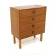 Commode scandinave en teck, Suède, 1960