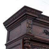 Library in the neo-renaissance style, circa 1890.