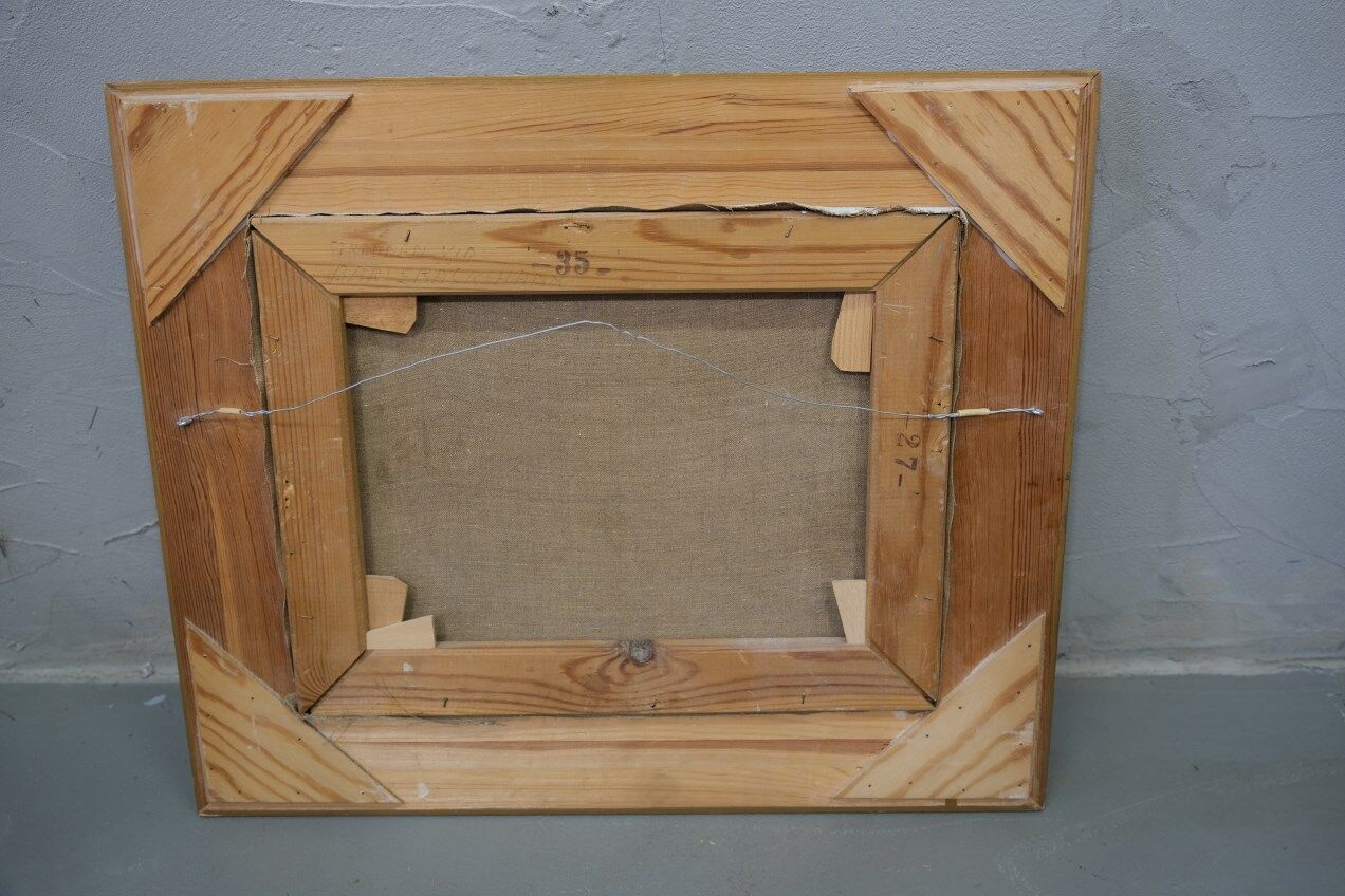 Anders A. Jonsson, Swedish landscape painting,  Oil on Canvas