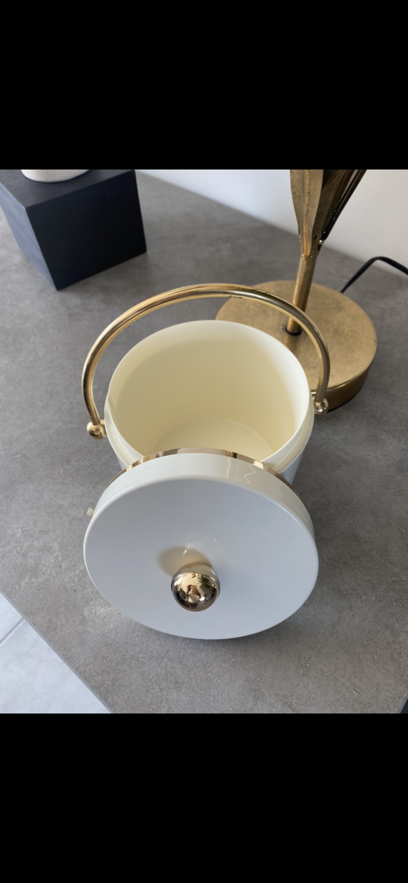 Vintage ice bucket