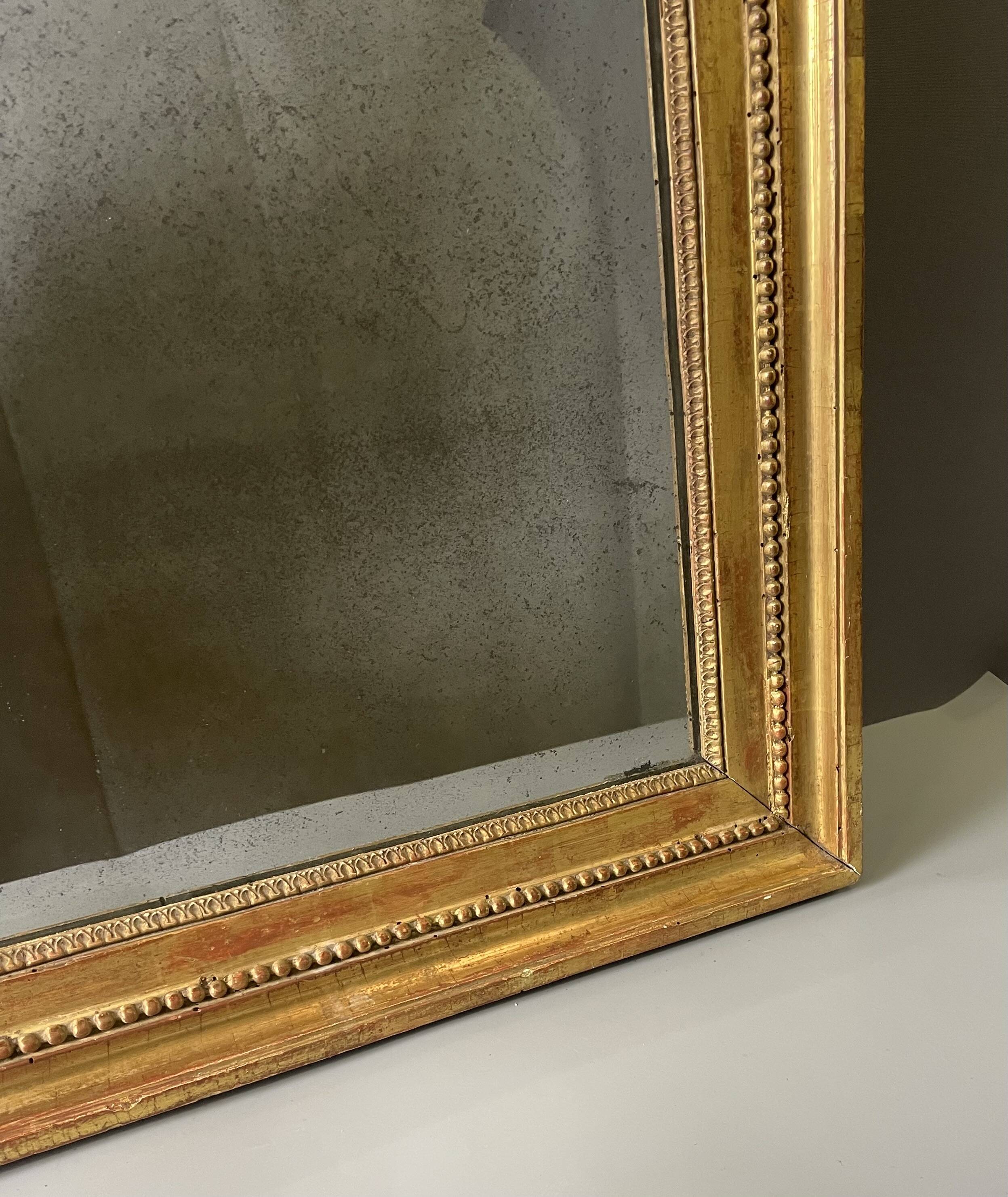 Rectangular mirror in Louis XVI style