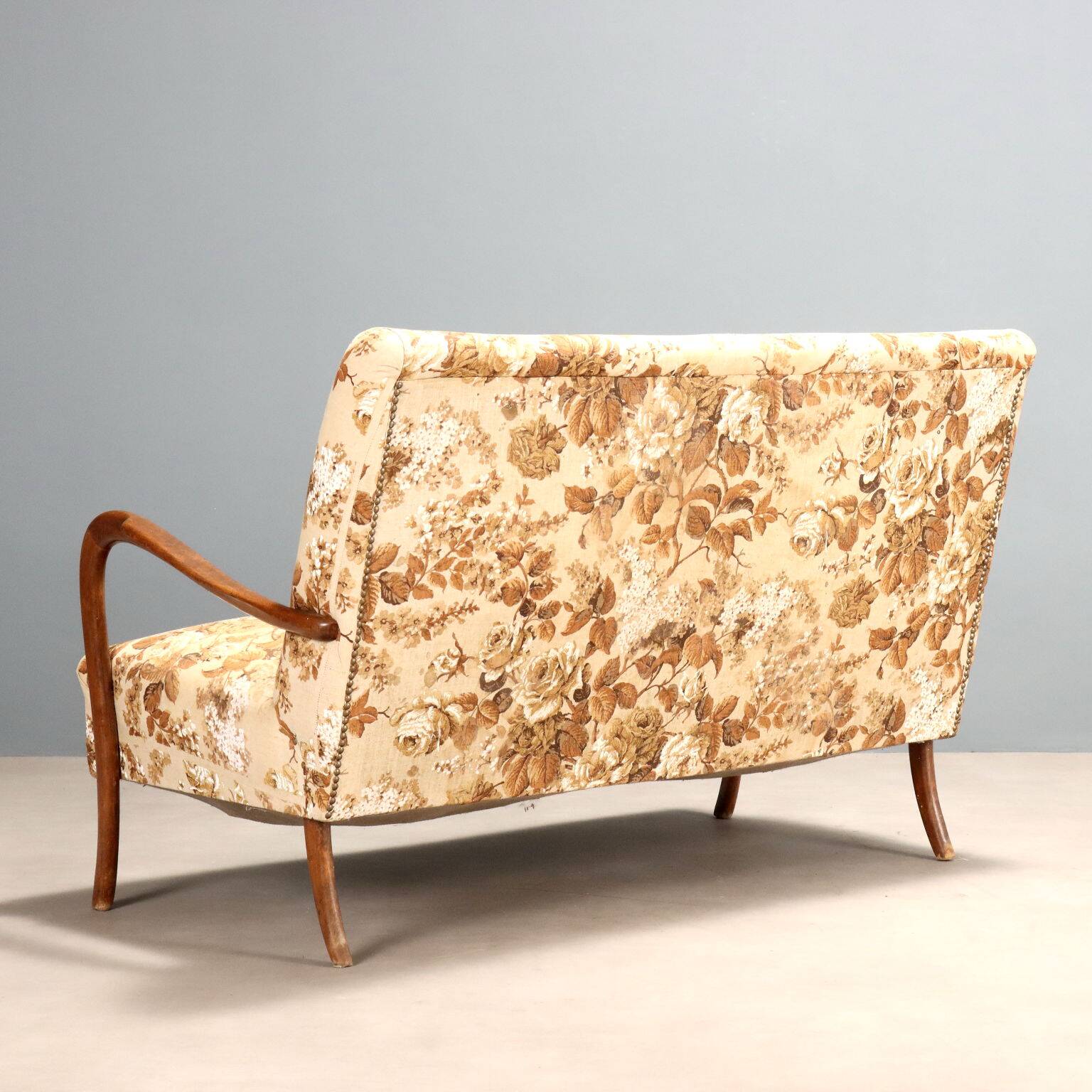 Two-seater sofa from the 1950s-60s