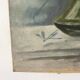 Peinture ancienne bouquet de coquelicots , toile sur chassis fleurs