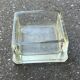 Lumax glass block tray - lumax charlotte perriand ashtray