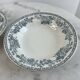 Set of 2 deep plates in ironstone Sarreguemines Digoin Guadel