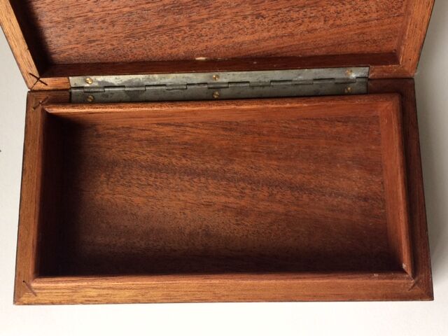 Macassar ebony Art Deco Box